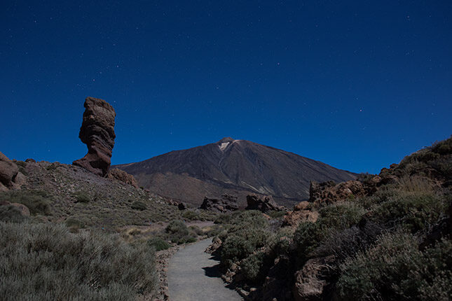 Moonlit night on Mt Teide, Tenerife. © Olaf Reinen / ShotzTours.com